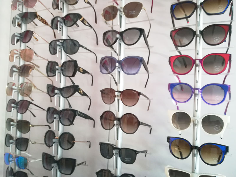 Collezione di occhiali presenti a Torino da Ottica Vogliotti